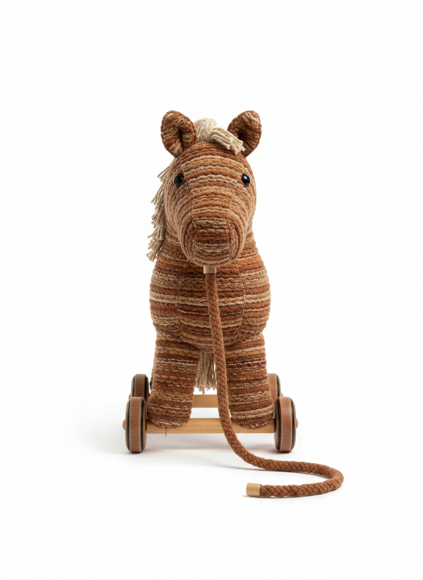 Woven Texture Pull Toy
