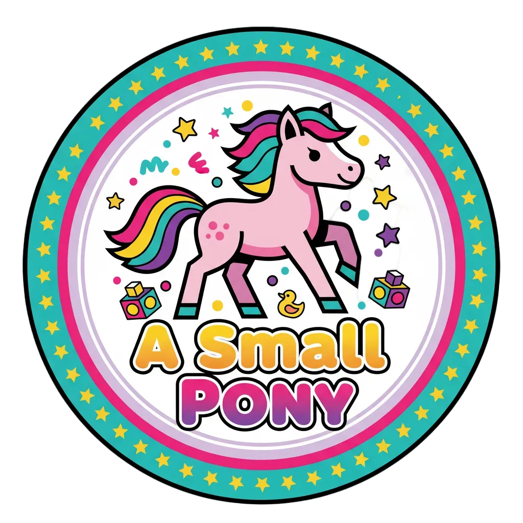 A Small Pony Logo - Graphical