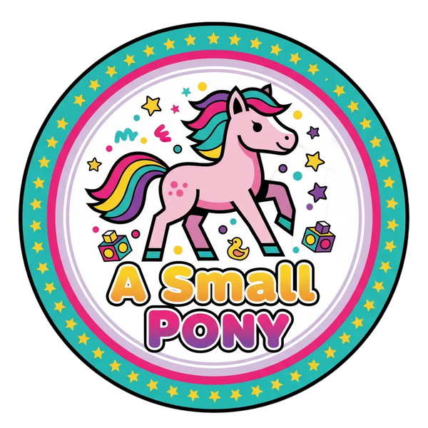 A Small Pony Logo - Graphical