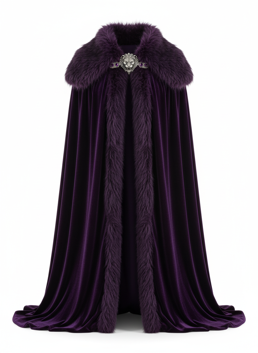 Velvet-Touch Royal Cape
