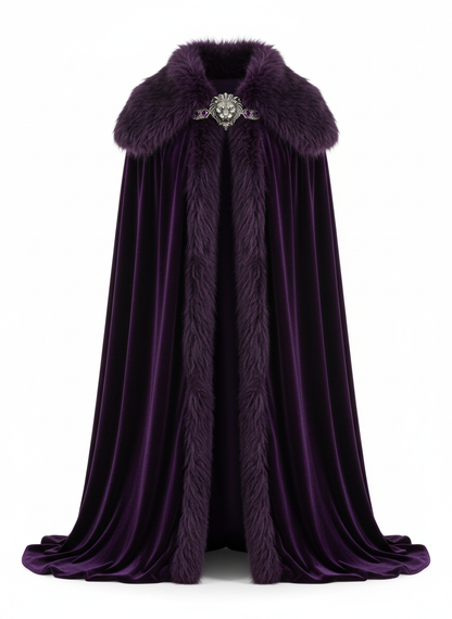 Velvet-Touch Royal Cape
