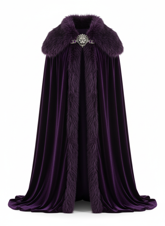 Velvet-Touch Royal Cape