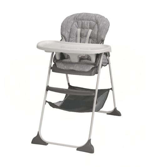 Fast - Folding High Chair & 5 - in - 1 Convertible, Washable with Wheels - Babies Mall