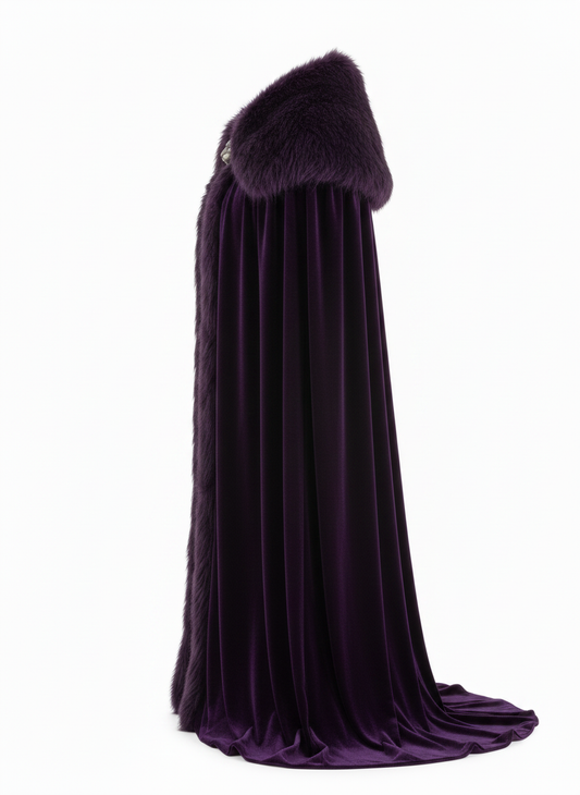 Velvet-Touch Royal Cape
